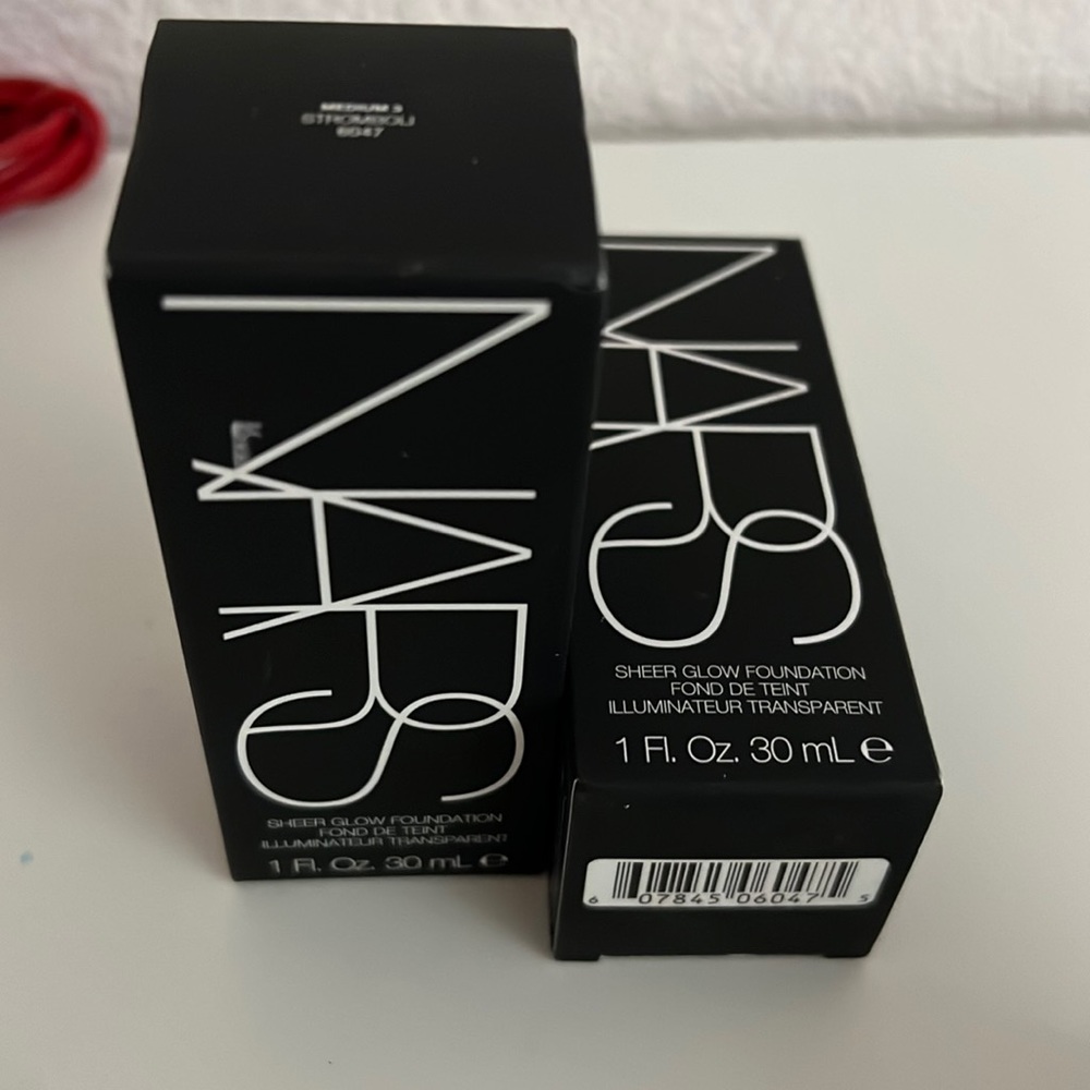 COPY - NARS SHEER GLOW FOUNDATIONS